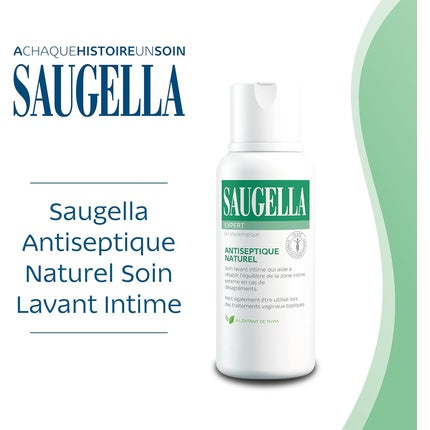 Emulsie de Curățare Intimă, Saugella, Antiseptic Natural, Sage, Verde, 250ml
