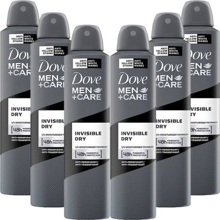 Deodorant spray, Dove Men+Care, Invisible Dry, 250 ml