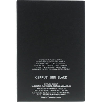 Parfum, Nino Cerruti 1881, Negru, 100ml