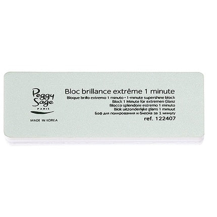 Bloc de lustruit unghii Peggy Sage 1-Minute Supershine, culoare verde