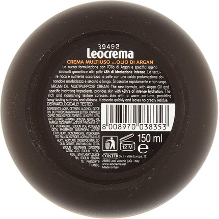 Cremă mâini Leocrema Argan 150ml