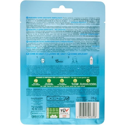 Mască de față, Garnier Skinactive Hydrabomb, 50 ml