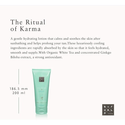Lotiune hidratanta dupa plaja, Rituals, The Ritual of Karma, 200 ml