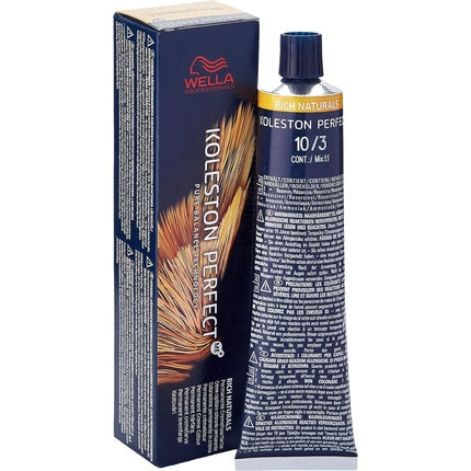 Vopsea de par Wella Koleston Perfect Me+ blond auriu foarte deschis 60ml