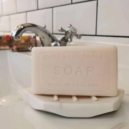 Săpun The English Soap Company Rhubarb & Coconut, ambalaj vintage, 190g