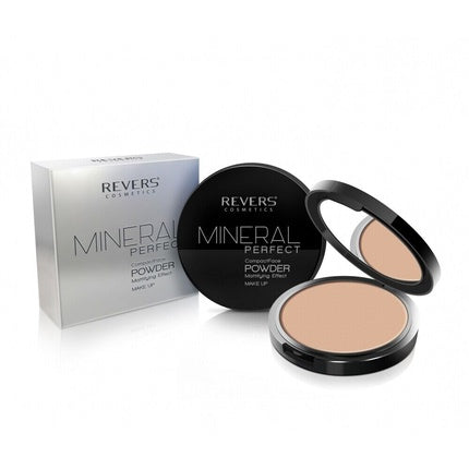 Pudră compactă, Revers, Mineral Perfect, bej