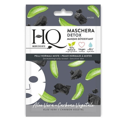 Masca facială purificatoare HQ Ingredients Detox 12 ml