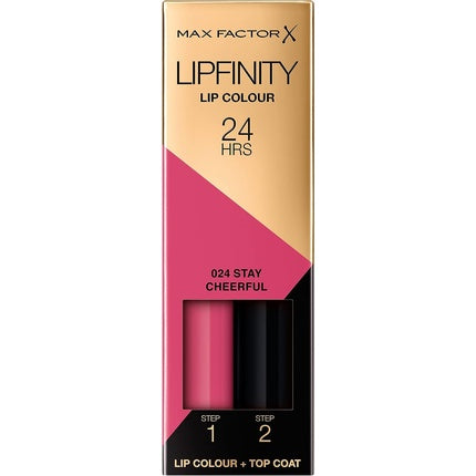 Ruj Max Factor Lipfinity 024 Stay Cheerful Roz 2ml
