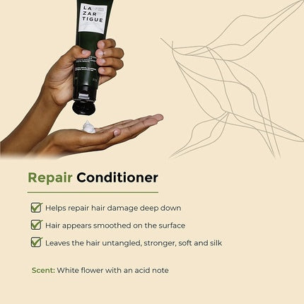 Balsam, Lazartigue, Repair, 150ml, verde