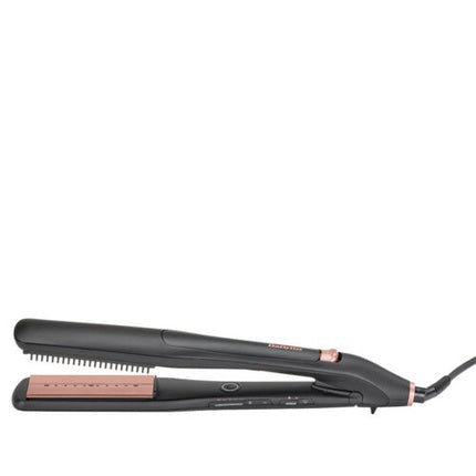 Babyliss Pro Steam Luxe Styler Ultimate Smooth Conditioning, Negru cu detalii Roz Gold
