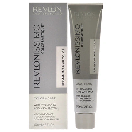 Vopsea de păr permanentă Revlonissimo Colorsmetique 7.32 Medium Golden Pearl Blonde, 60 ml