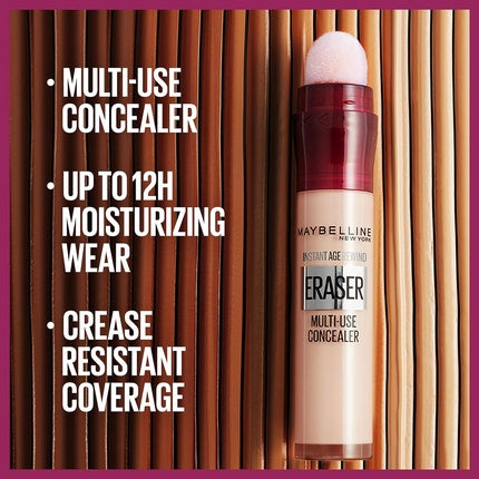 Anticearcan Maybelline Instant Eraser, 12 Light Honey, 6.8ml