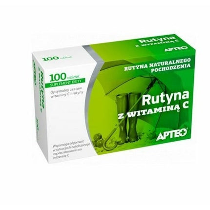 Supliment Rutin + Vitamina C, 100 tablete