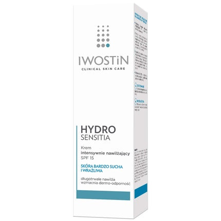 Cremă zi, Iwostin, Hydro Sensitia, SPF15 alb 50ml