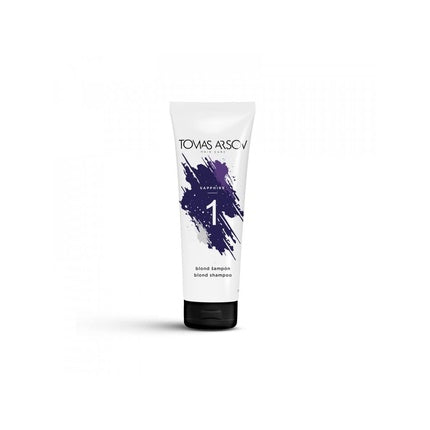 Șampon Tomas Arsov Sapphire, 270g, ambalaj albastru cu design floral
