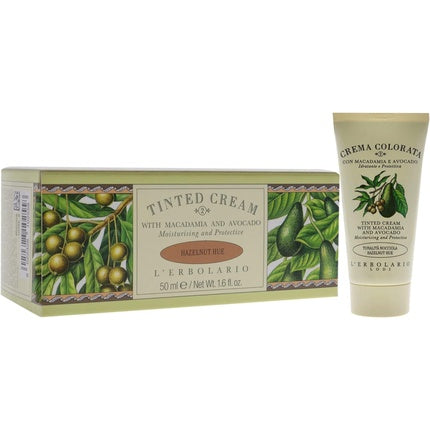 Cremă colorată L'Erbolario, nuanța Hazelnut Hue, 50 ml