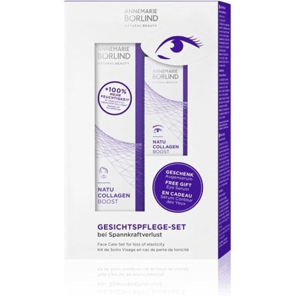 Set îngrijire facială Annemarie Börlind Natucollagen Boost, cutie cu 2 produse