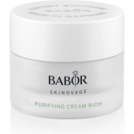 Crema de față Babor Skinovage Purifying Rich pentru piele cu imperfecțiuni