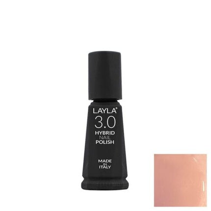 Layla Hybrid Nail Polish 3.0 Anytime, Negru, 15ml