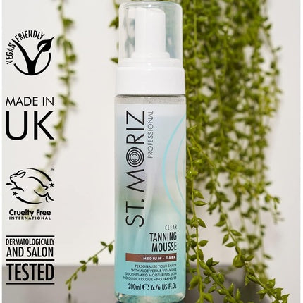 Spuma autobronzantă St. Moriz, Clear, 200ml