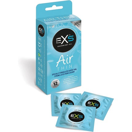 Prezervative Exs Air Thin, pachet 12 bucăți