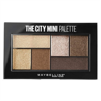 Fard de pleoape, Maybelline, The City Mini Palette 400, bronz
