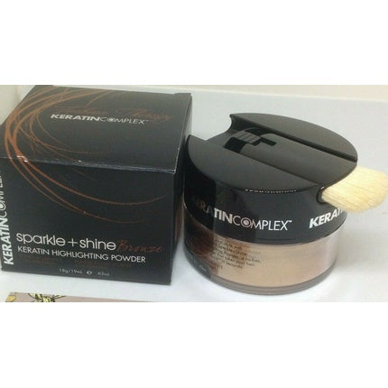 Keratin Complex Bronze Sparkle and Shine Highlighting Powder, 19ml