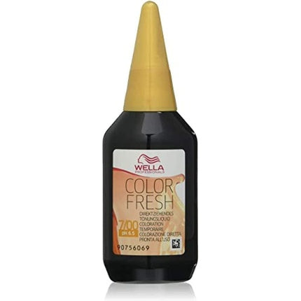 Vopsea de păr, Wella, Color Fresh 7/00 Blond Mediu Natural 75ml