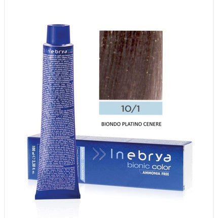 Culoare Păr, Inebrya, Bionic Ash 10/1, Blond Platino Cenere, 100ml
