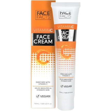 Crema de față Face Facts cu Vitamina C și Glicerină, 50ml