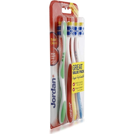 Periuță de dinți, Nike, Jordan Totalclean, Medium, set 4