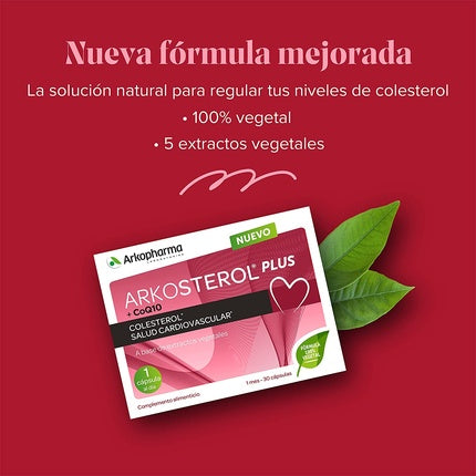 Capsule, Arkopharma Arkosterol Plus, orez roșu, Q10