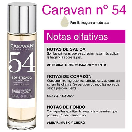 Parfum Caravan Fragancias No. 54, bărbați, 150 ml
