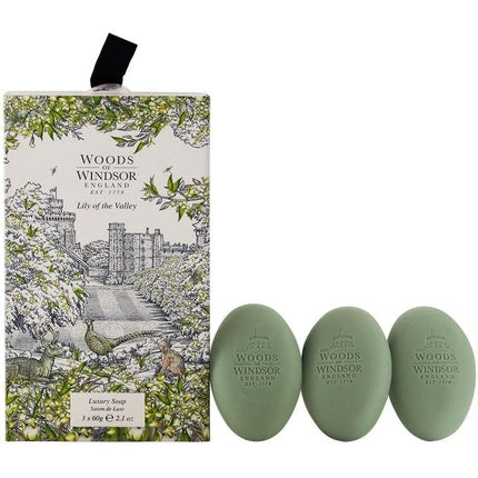 Săpun solid Woods of Windsor, Lily of the Valley, 180g
