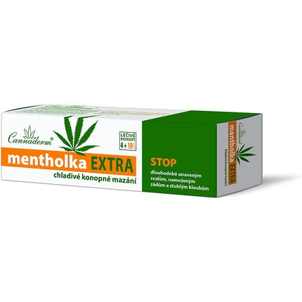 Unguent, Cannaderm, Mentholka EXTRA, verde, 125g