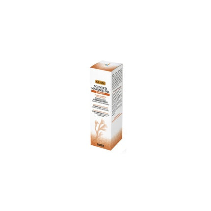 Ulei de Masaj Parfumat Guam Energizing Scented, 185 ml, alb-portocaliu