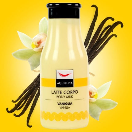 Loțiune Corporală Aquolina Body Milk Velvet Leather Vanilla, 250ml