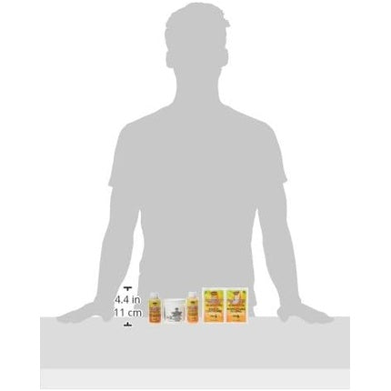 Kit îngrijire păr, African Pride, Shea Butter, galben