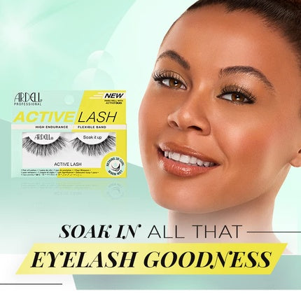 Gene False Ardell Active Lash Soak It Up, Negru
