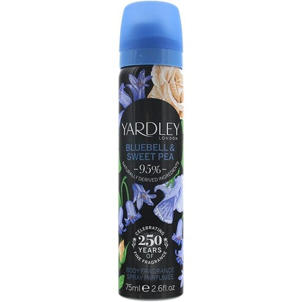 Spray de corp, Yardley London, Bluebell, 75ml