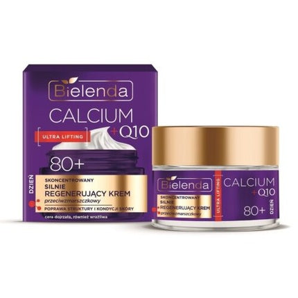 Bielenda Calcium + Q10 Ultra Lifting Concentrated Regenerating Anti-Wrinkle Day Cream, 48ml