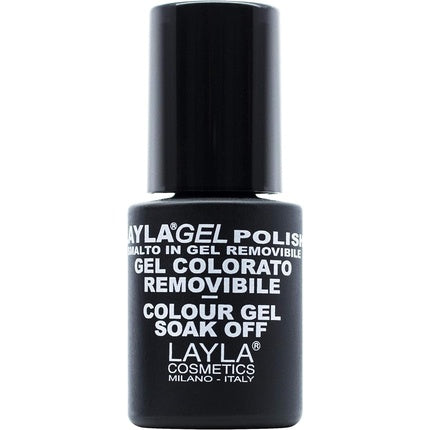 Lac de unghii Layla Cosmetics Gel, Negru