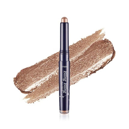 Creion fard de ochi ETUDE HOUSE Bling Bling Eye Stick #18 Moon Star, textură cremoasă, ambalaj albastru