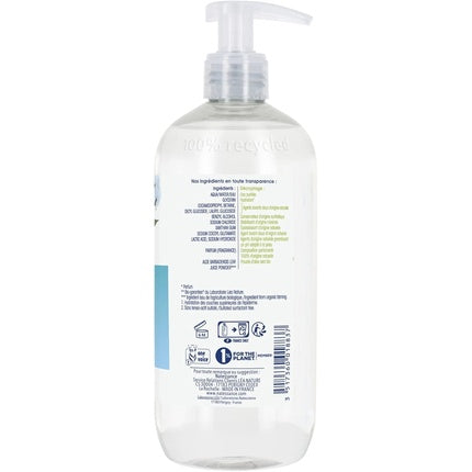 Săpun lichid pentru mâini Natessance, Cotton Flowers Scent Softening, 500ml