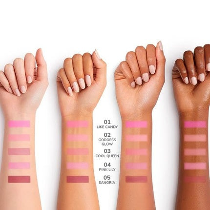 Farmasi Pudră Blusher Glow Boosting Luminous, roz