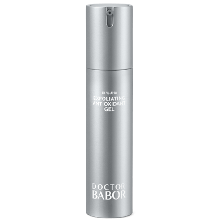 Gel de curățare exfoliant cu efect antioxidant, Babor, 102 g, argintiu