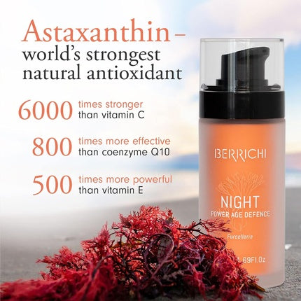 Crema de noapte Berrichi, 50ml, portocaliu