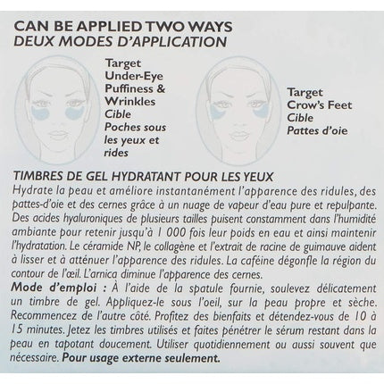 Patches pentru ochi, Peter Thomas Roth, Water Drench, negre