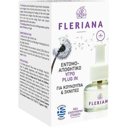 Fleriana Plugin Insect Repellent Liquid For Space, Power Health, 30ml