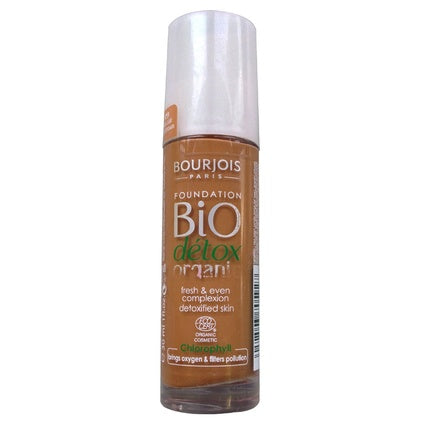 Bourjois Bio Detox Organic Foundation, Lichid de ten, 59 Light Brown, 30ml